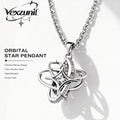 𝒗𝒆𝒙𝒛𝒖𝒏𝒊𝒍™ Interwoven Orbital Star Pendant Necklace — view 1