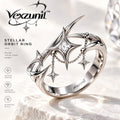 𝒗𝒆𝒙𝒛𝒖𝒏𝒊𝒍™ Stellar Orbit Ring with Draped Star Charms — view 1